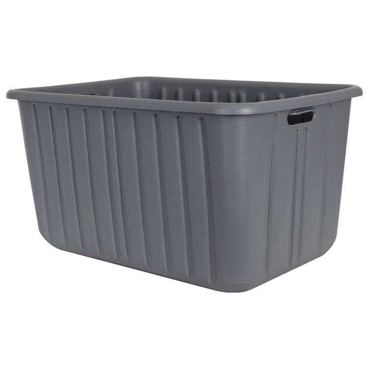 28-1/8" L x 19" W x 15" Hgt. Ribbed Tote-Alls Nesting Container