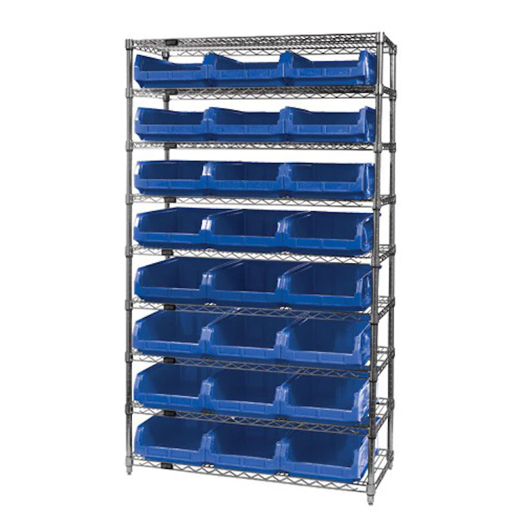 Quantum® Magnum Bin Wire Shelving Units