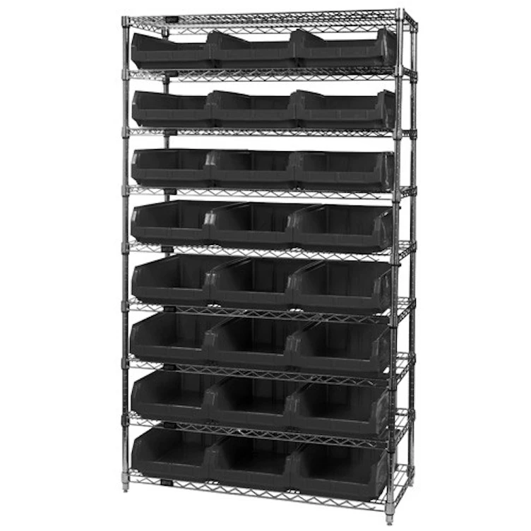 Quantum® Magnum Bin Wire Shelving Units
