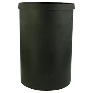 65 Gallon Black Heavy Weight Tamco® Tank - 24" Dia. x 36" Hgt. (Cover Sold Separately)