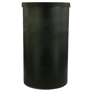 75 Gallon Black Heavy Weight Tamco® Tank - 24" Dia. x 42" Hgt. (Cover Sold Separately)