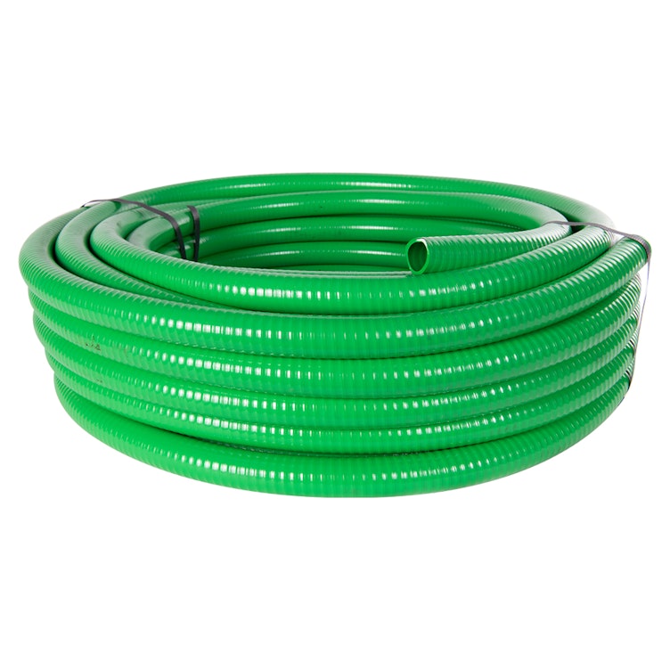 3" ID x 3-7/16" OD Green Rollerflex™ 1000GR Series Water Suction & Discharge Hose