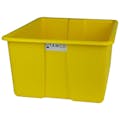 24" L x 20" W x 12" Hgt. Yellow Polyethylene Tamco® Jumbo Tote Pan