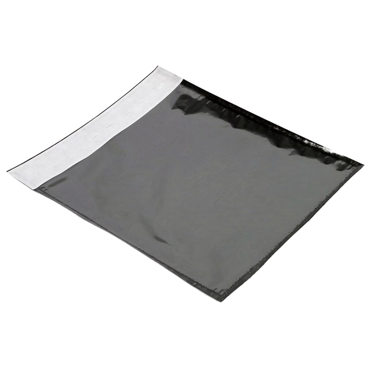 8-7/8" x 10-3/4" Black Self-Adhesive Seal Microwave & Oven Bags