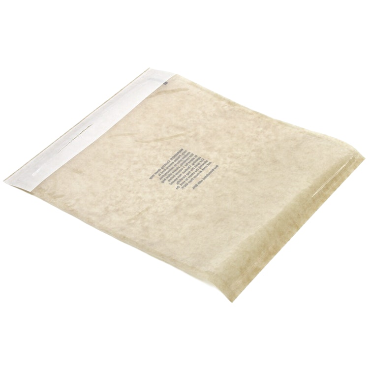 8-7/8" x 15-3/4" Brown Self-Adhesive Seal Printed Microwave & Oven Bags