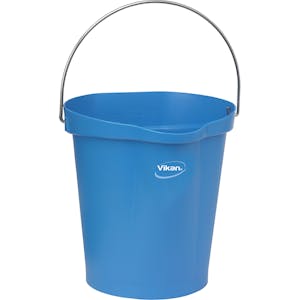 3.17 Gallon Vikan® Blue Polypropylene Bucket