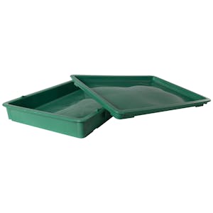 American Style Thicker Round Plastic Containers 2 Compartment Tray For Food  takeaway PP material
