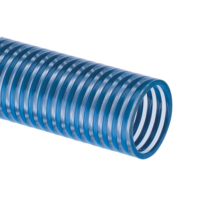 6" ID x 6.69" OD Blue Water™ Low Temperature PVC Suction Hose