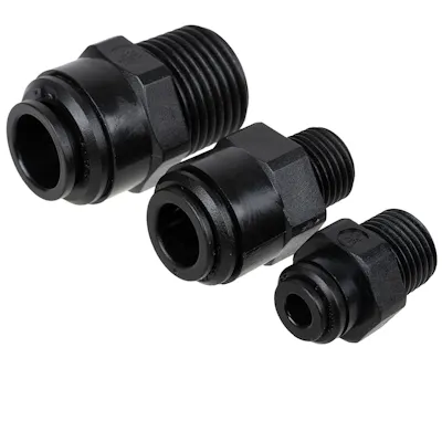John Guest® Speedfit® Acetal Metric Male Connectors