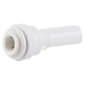 15mm Stem OD x 12mm Tube OD White Polypropylene Metric Reducer