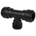 1/2" x 1/2" x 3/8" CTS Black UV Polysulfone Reducing Tee