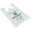 16-1/2" x 19-1/2" 0.75 mil NaturBag™ Compostable Shopper Bags - Case of 500