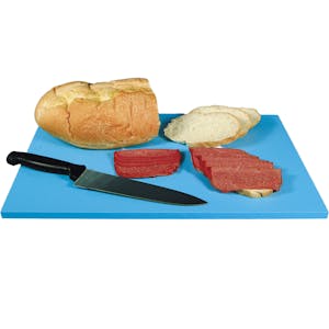 Blue Cutting Board for Cooked Food