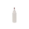 4 oz. Natural HDPE Cylindrical Sample Bottle with 20/410 Natural Yorker Dispensing Cap
