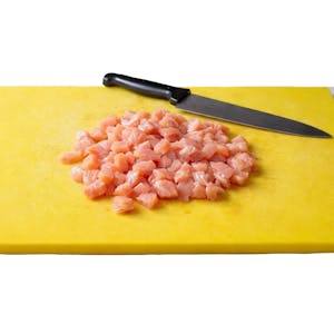 Yellow Cutting Board for Uncooked Poultry