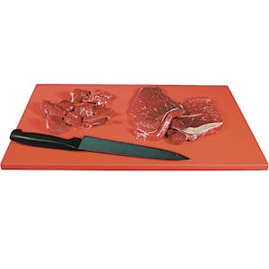 Red Cutting Board for Raw Meat
