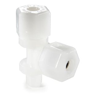Parker Compression Male Run Tee Tube to Male NPTF Fittings
