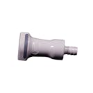 3/8" In-Line Hose Barb NSF-listed HFC 35 Series Polysulfone Coupling Body - Shutoff (Insert Sold Separately)