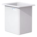 105 Gallon Natural LLDPE Rectangular Tamco® Heavy-Duty Tank with External Flange -  30" L x 24" W x 36" Hgt. (Cover Sold Separately)