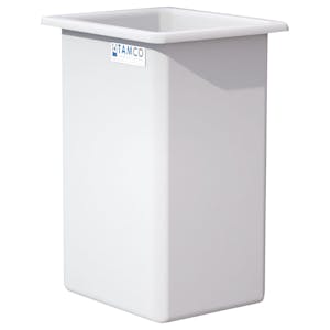 140 Gallon Heavy Duty Natural PE Tamco® Tank - 30" L x 24" W x 48" Hgt. (Ships Motor Freight)