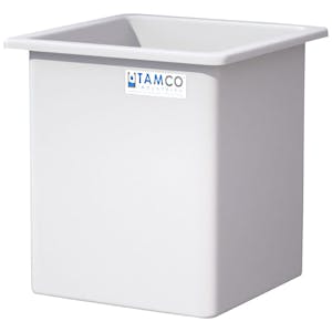 138 Gallon Heavy Duty Natural PE Tamco® Tank - 30" L x 30" W x 36" Hgt. (Ships Motor Freight)