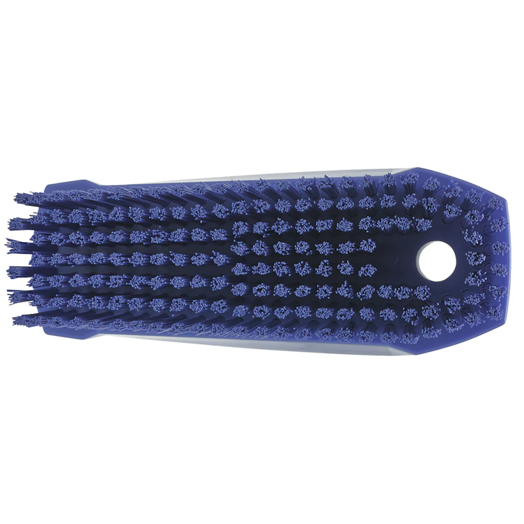 Purple Polypropylene Vikan® Hand & Nail Brush with Stiff Polyester Bristles