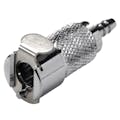 1/8" In-Line Hose Barb NSF-listed MC Series Chrome Plated Brass Body - Shutoff (Insert Sold Separately)