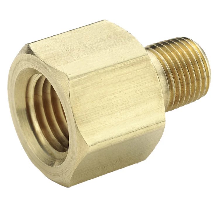 1/2" FPT x 1/2" MPT Brass Adapter
