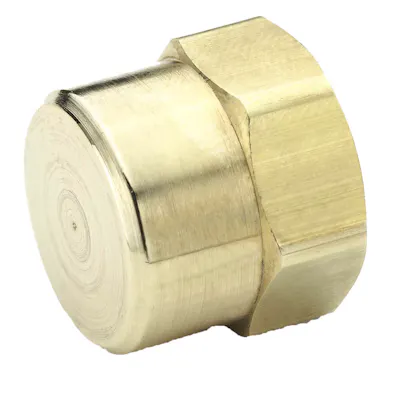 1/8" FPT Brass Cap