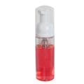 50mL Clear PET Foaming-Style Cylinder Bottle with Foaming Pump & Over-Cap