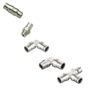 Prestolok PLM Metal Push-to-Connect Fittings