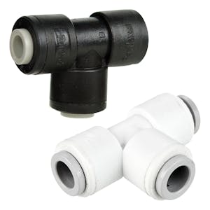Parker TrueSeal™ Polypropylene Push-In Union Tees