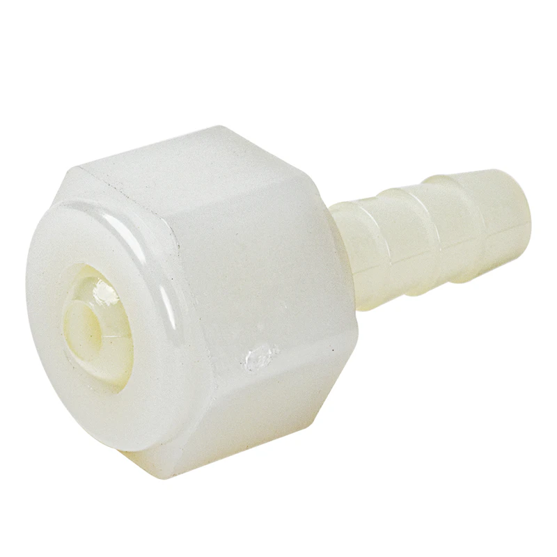 1/4" Hose Barb x 1/4" Swivel Female NPSM Nylon Swivel Adapter
