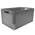 24" L x 16" W x 12.5" Hgt. Schaefer Lightweight Straight Walled Gray Container