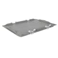 Solid Gray Dust Cover for 16" L x 12" W Schaefer Lightweight Straight Walled Containers