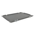 Solid Gray Dust Cover for 24" L x 16" W Schaefer Lightweight Straight Walled Containers