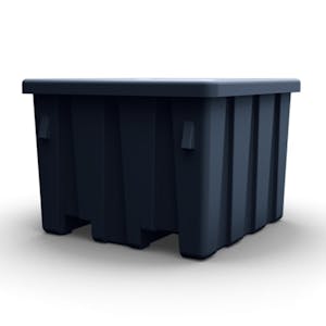 Bulk Container with Lid - 45 x 45 x 33