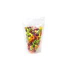 4 mil x 6-1/2" W x 10-1/2" L + 3-1/2" BG 12 oz. Clear Plastic Stand-up Pouch - Case of 250