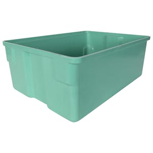 22" L x 16-1/2" W x 8-1/2" Hgt. Green Nesting Box