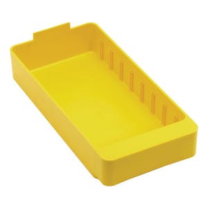 Yellow Super Tuff Euro Drawer - 11-5/8" L x 5-9/16" W x 2-1/8" Hgt.