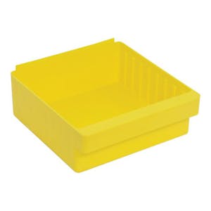 Yellow Super Tuff Euro Drawer - 11-5/8" L x 11-1/8" W x 4-5/8" Hgt.