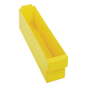 Yellow Super Tuff Euro Drawer - 17-5/8" L x 3-3/4" W x 4-5/8" Hgt.