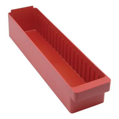 Red Super Tuff Euro Drawer - 24" L x 5-9/16" W x 4-5/8" Hgt.