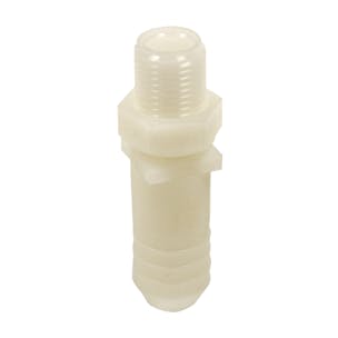 Nylon Adapters with 11/16" UN Hex Lock Nuts