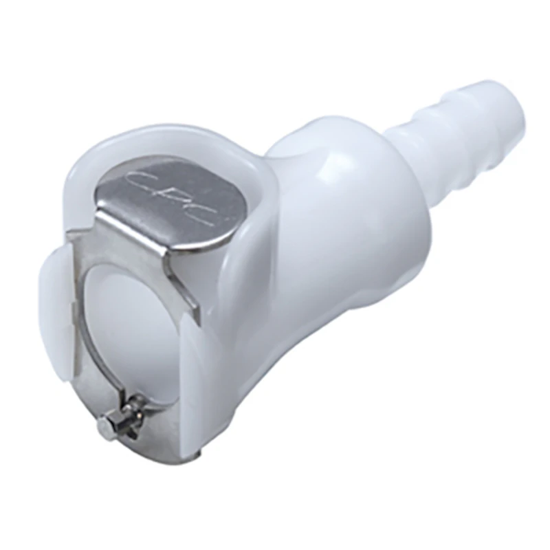 1/4" In-Line Hose Barb NSF-listed PMC Series Acetal Body - Shutoff (Insert Sold Separately)