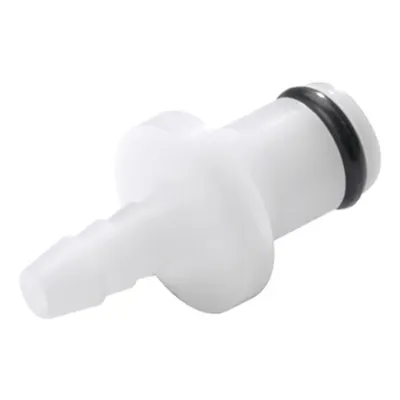 1/8" In-Line Hose Barb NSF-listed PMC Series Acetal Insert - Straight Thru (Body Sold Separately)