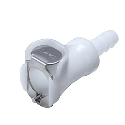 1/4" In-Line Hose Barb NSF-listed PMC Series Acetal Body - Straight Thru (Insert Sold Separately)