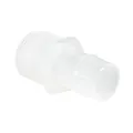 1" Tube ID x 1" NPT Natural Polypropylene Threaded Adapter