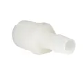 3/8" Tube ID x 3/8" NPT Natural Kynar® PVDF Threaded Adapter