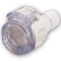 1/2" In-line Hose Barb Polycarbonate MPX Coupling Body with Lock (Insert Sold Separately)